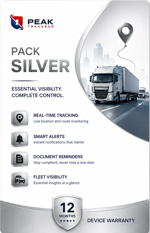 Pack Silver Peak Trackeur - garantie dispositif 12 mois