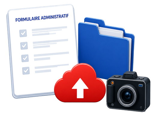 Formulaire administratif et pièces jointes